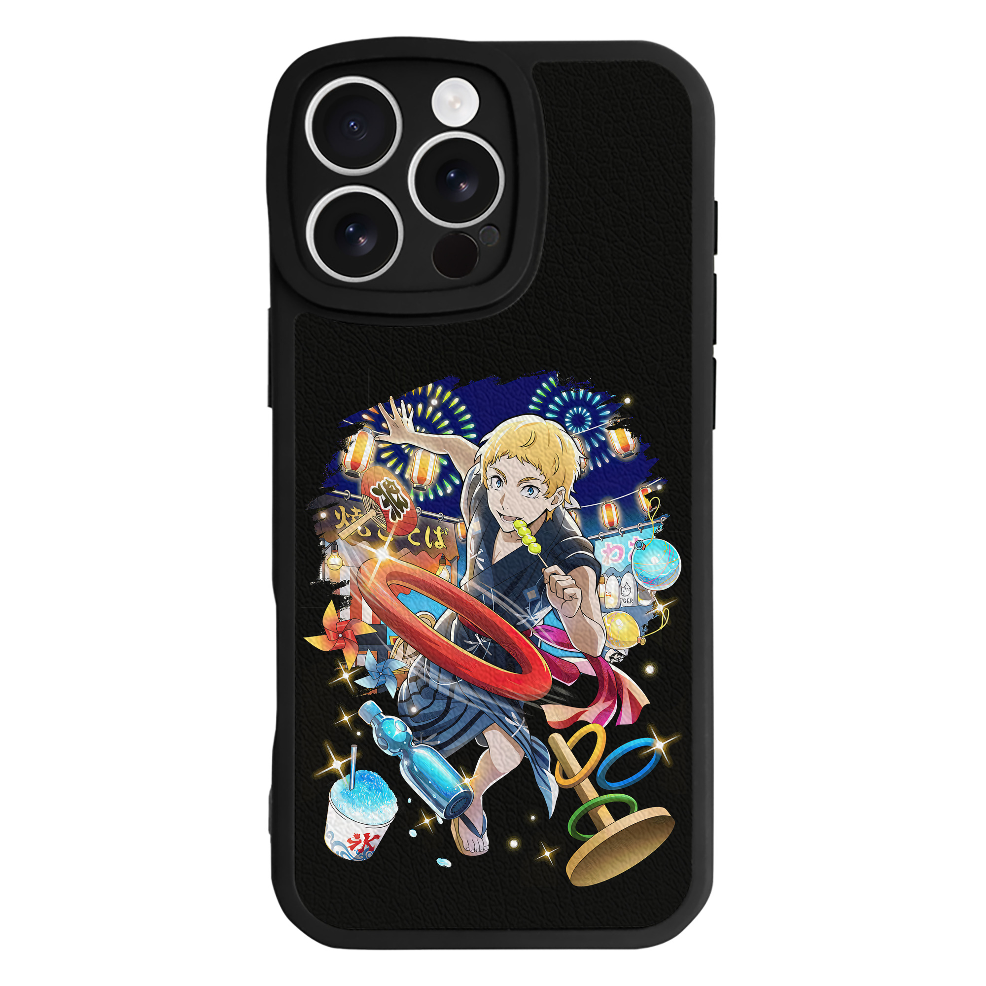 （画像用） 文豪ストレイドッグス Bungo Stray Dogs 【iPhone 16シリーズ対応】シリコンスマホケース（レザー調） 材質：シリコン